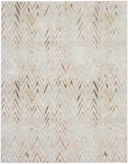Nourison Home Glitz GLZ05 Multicolor Contemporary Power-loomed Rug