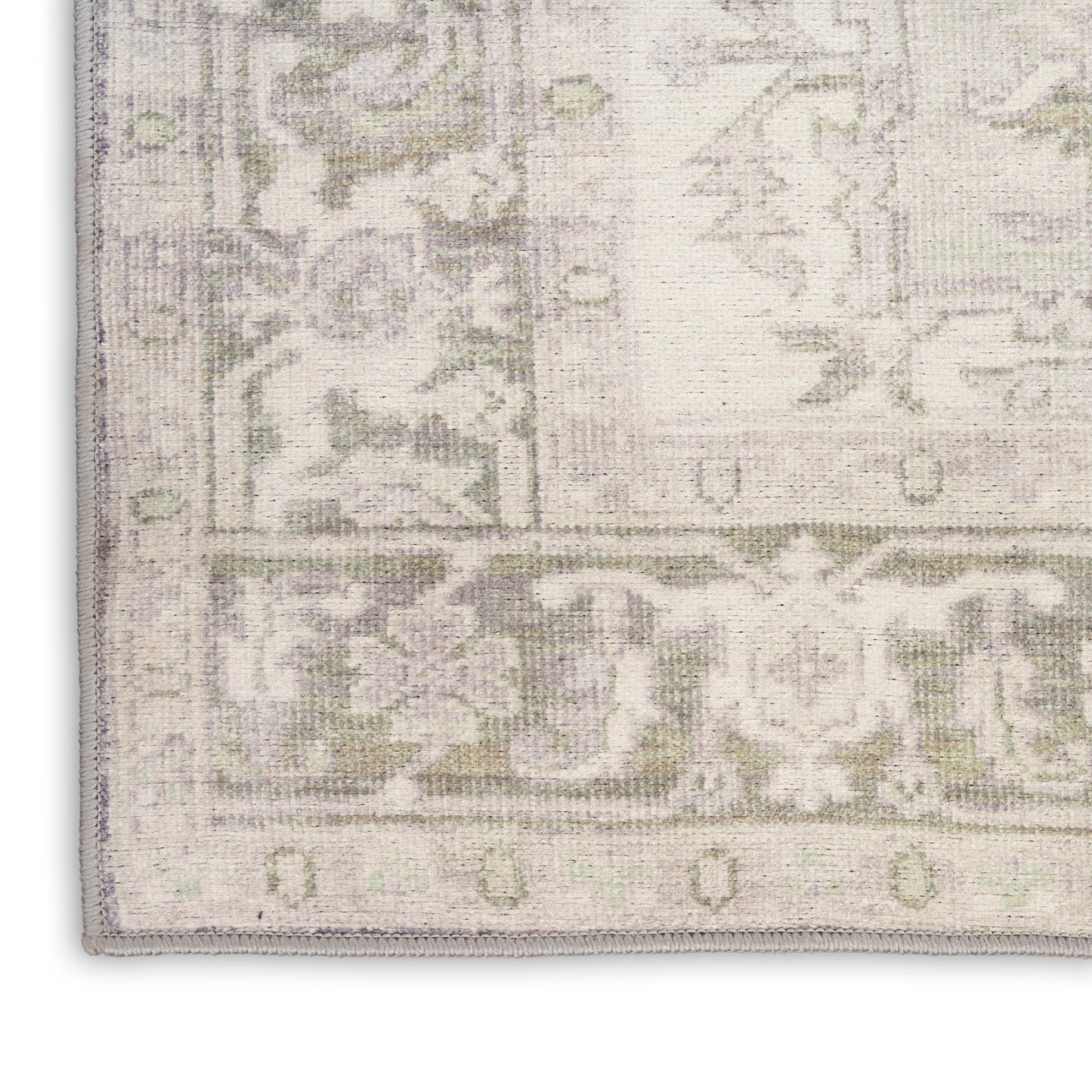 Nourison Home Vintage Washables  Green  Traditional