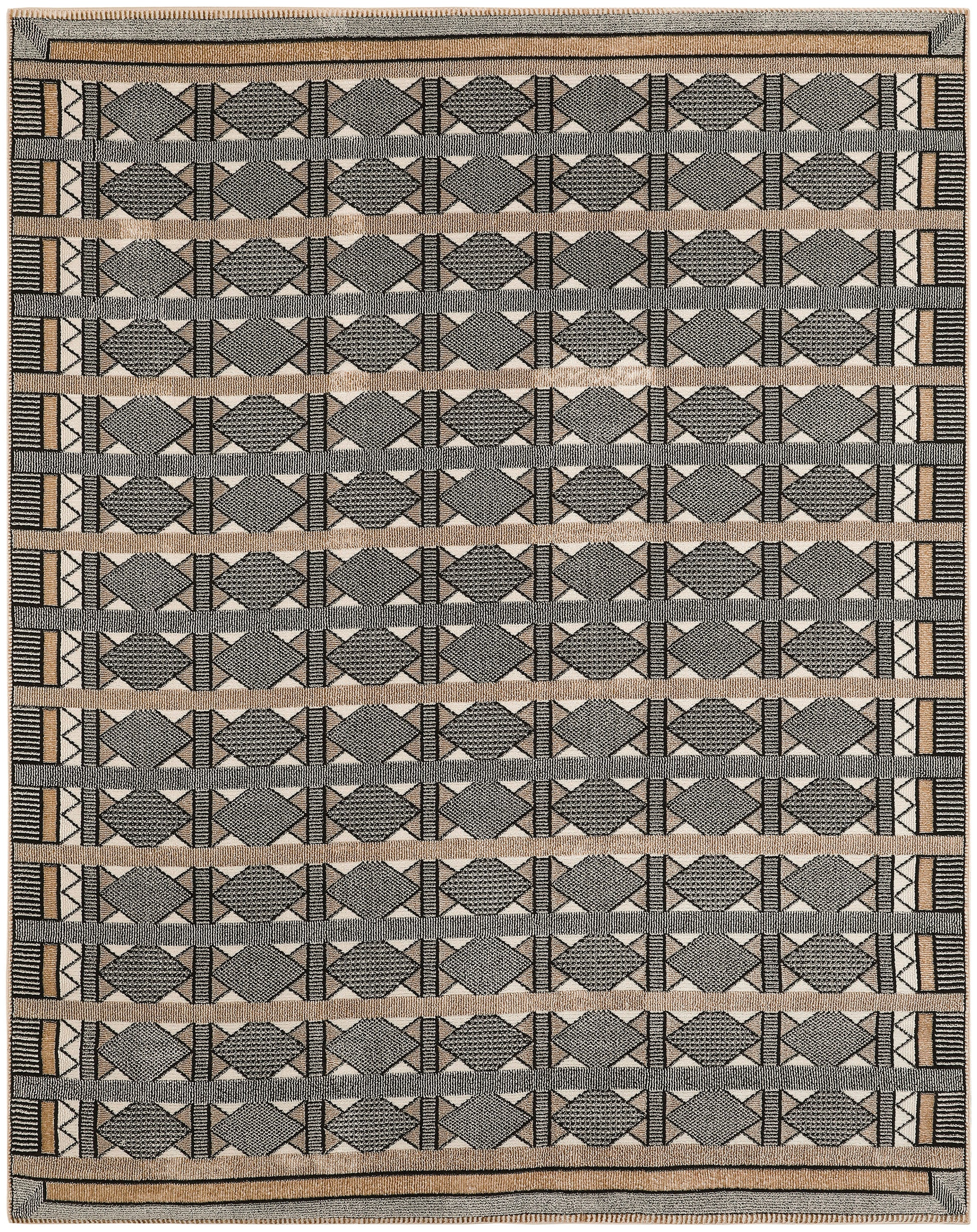 Nourison Home Nordic  Ivory Multicolor  Contemporary