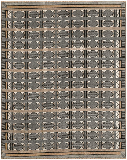 Nourison Home Nordic  Ivory Multicolor  Contemporary