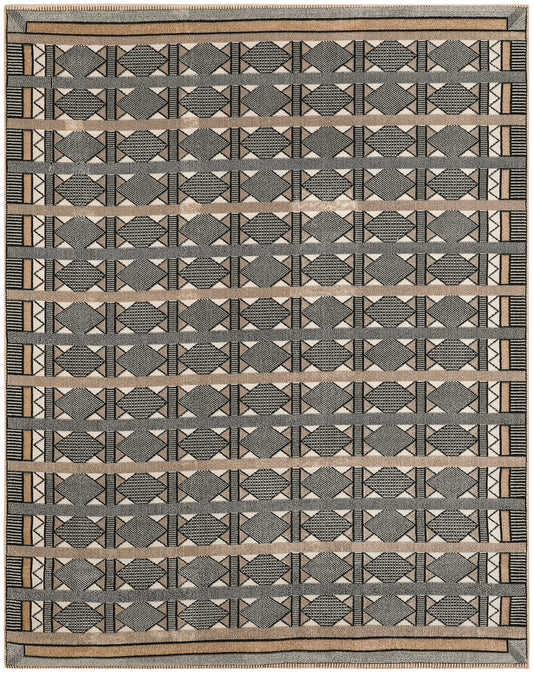 Nourison Home Nordic  Ivory Multicolor  Contemporary
