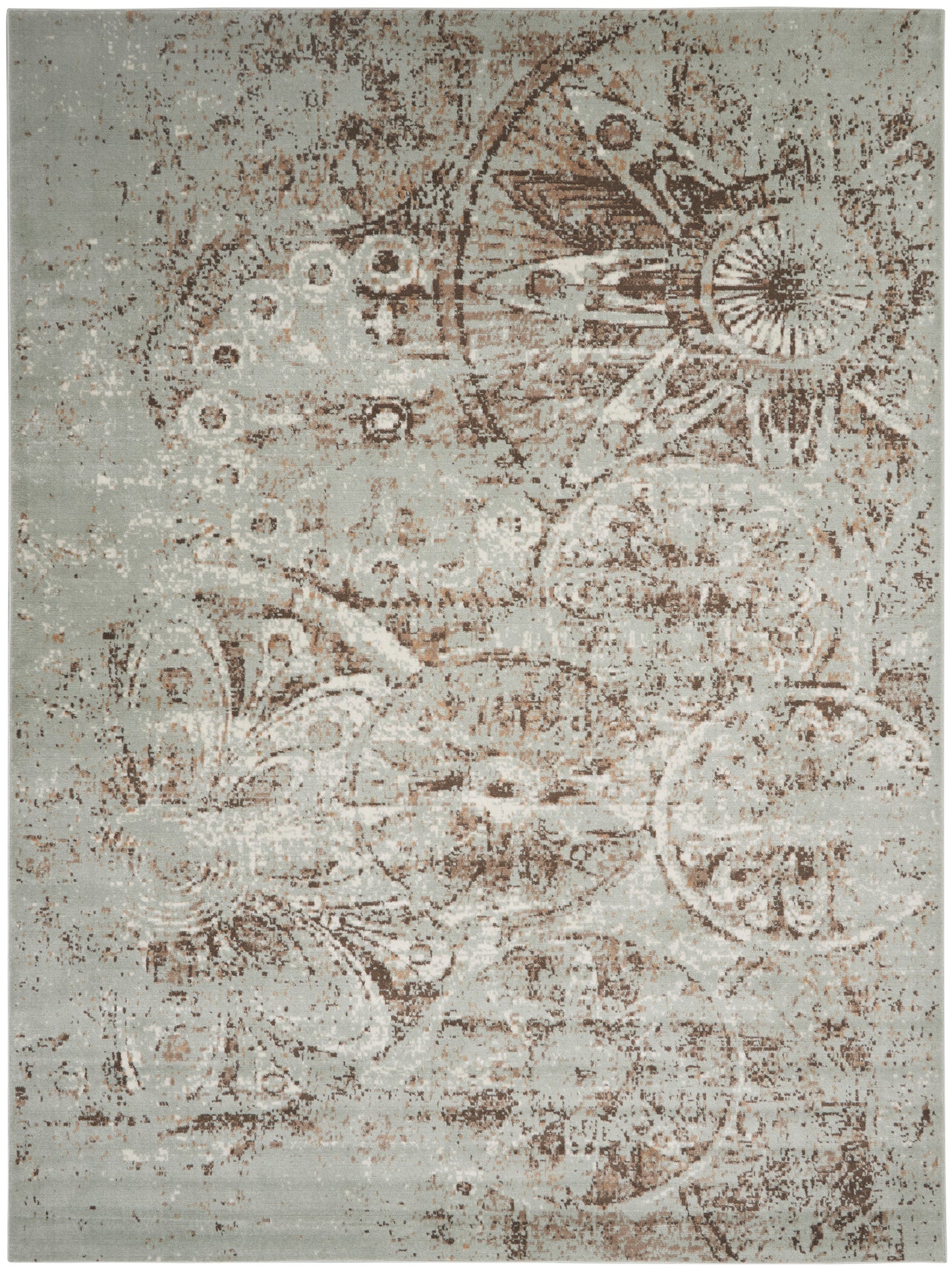 Nourison Home Euphoria  Grey  Transitional