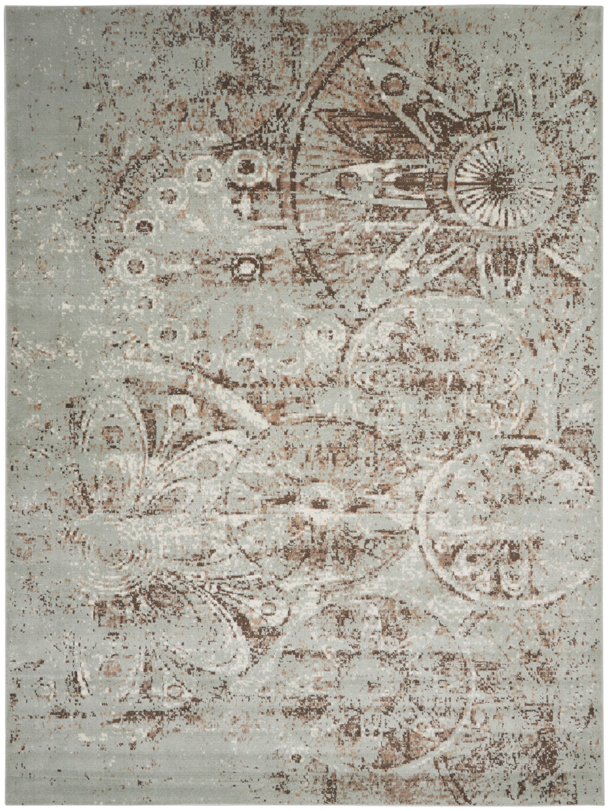 Nourison Home Euphoria  Grey  Transitional