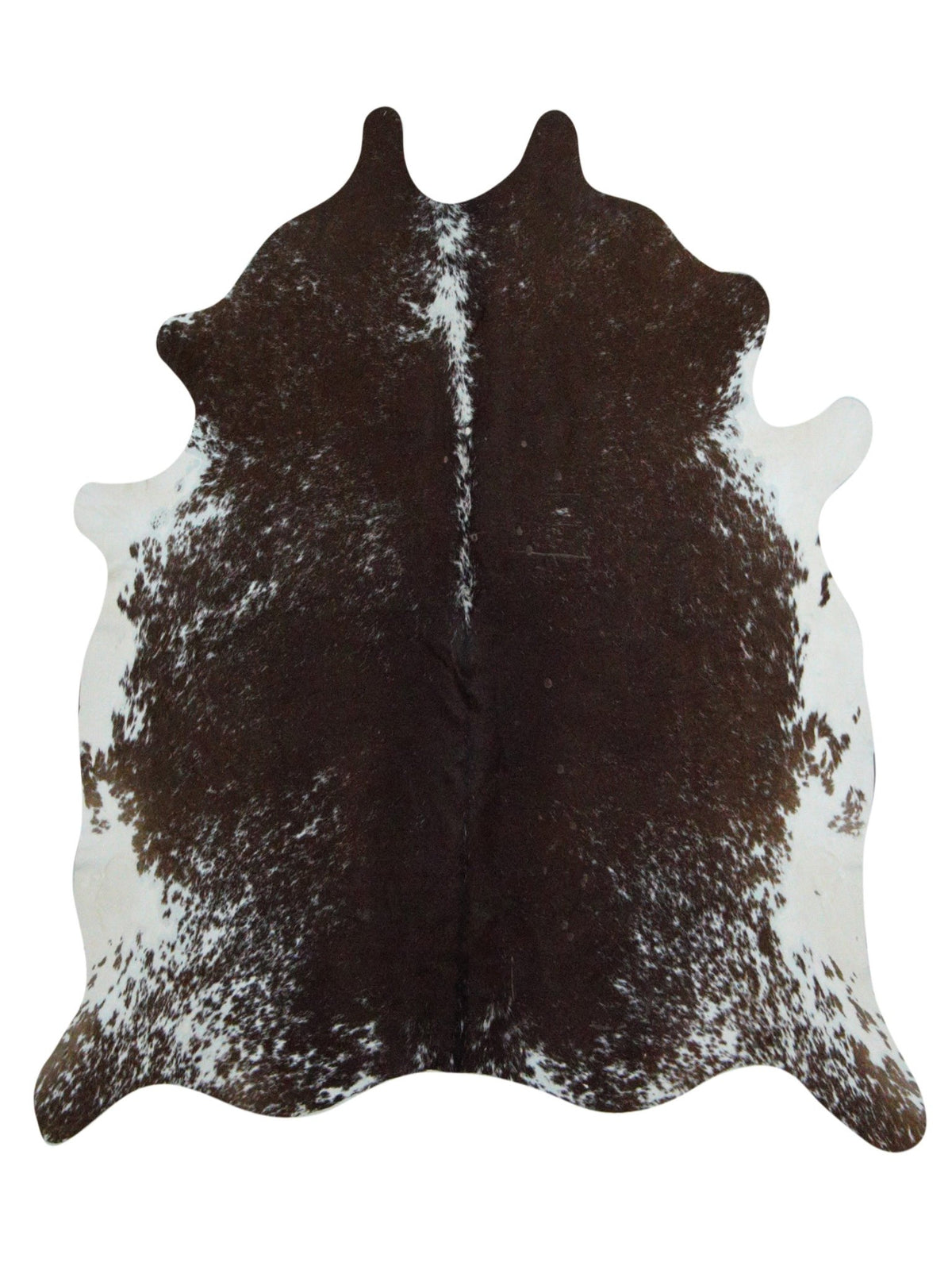 Mustache Rug Artisan Claire Espresso Mocha Hair on Hide Cowhide Shape Rug – Atlanta ...
