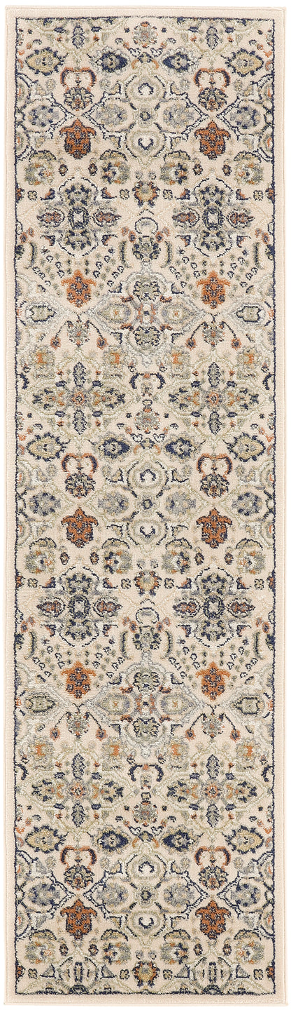 Nourison Home Allur ALR03 Beige Transitional Power-loomed Rug