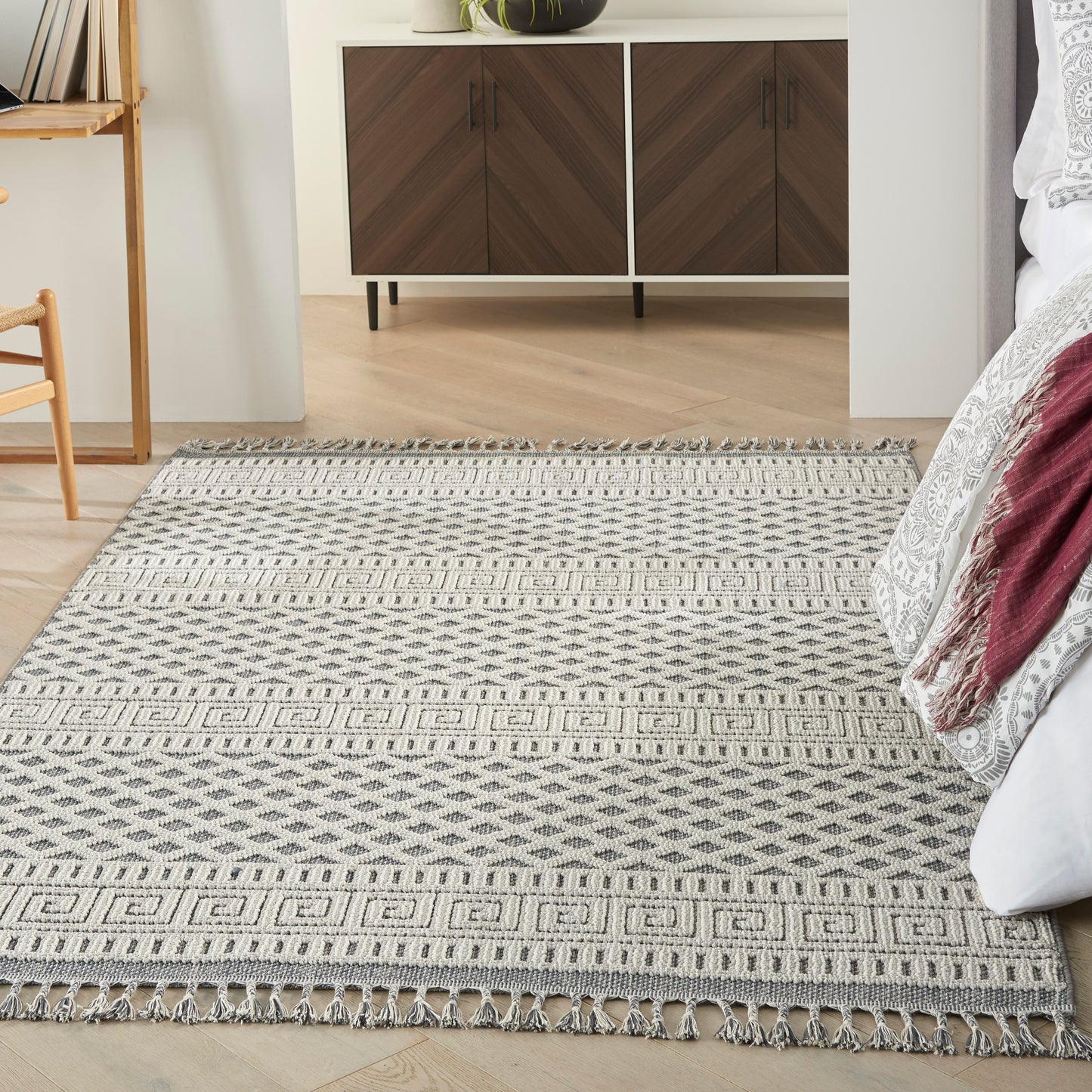 Nourison Home Paxton  Ivory Slate  Contemporary