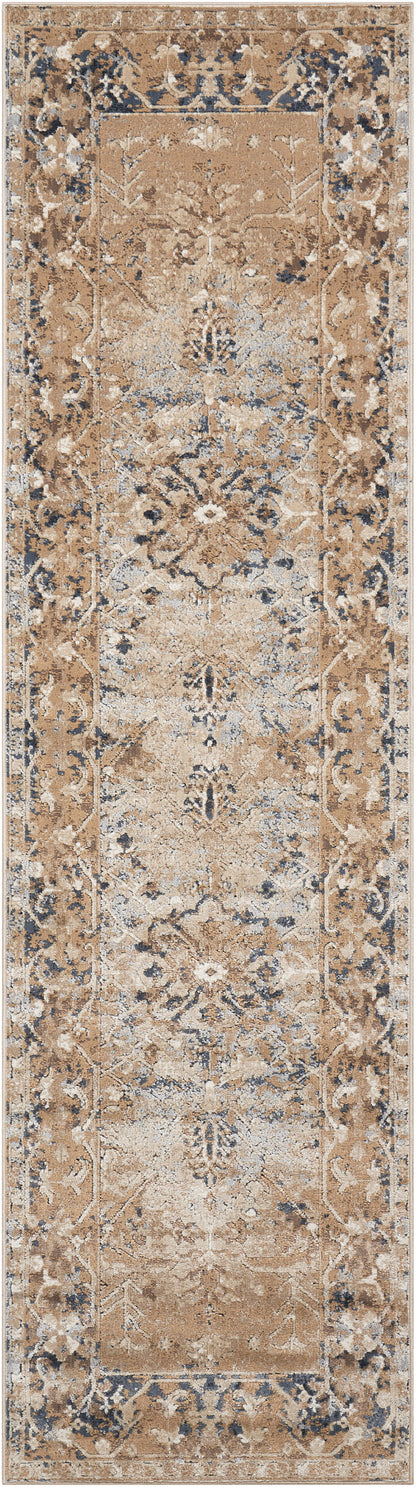 Nourison Home Malta MAI05 Taupe Traditional Power-loomed Rug