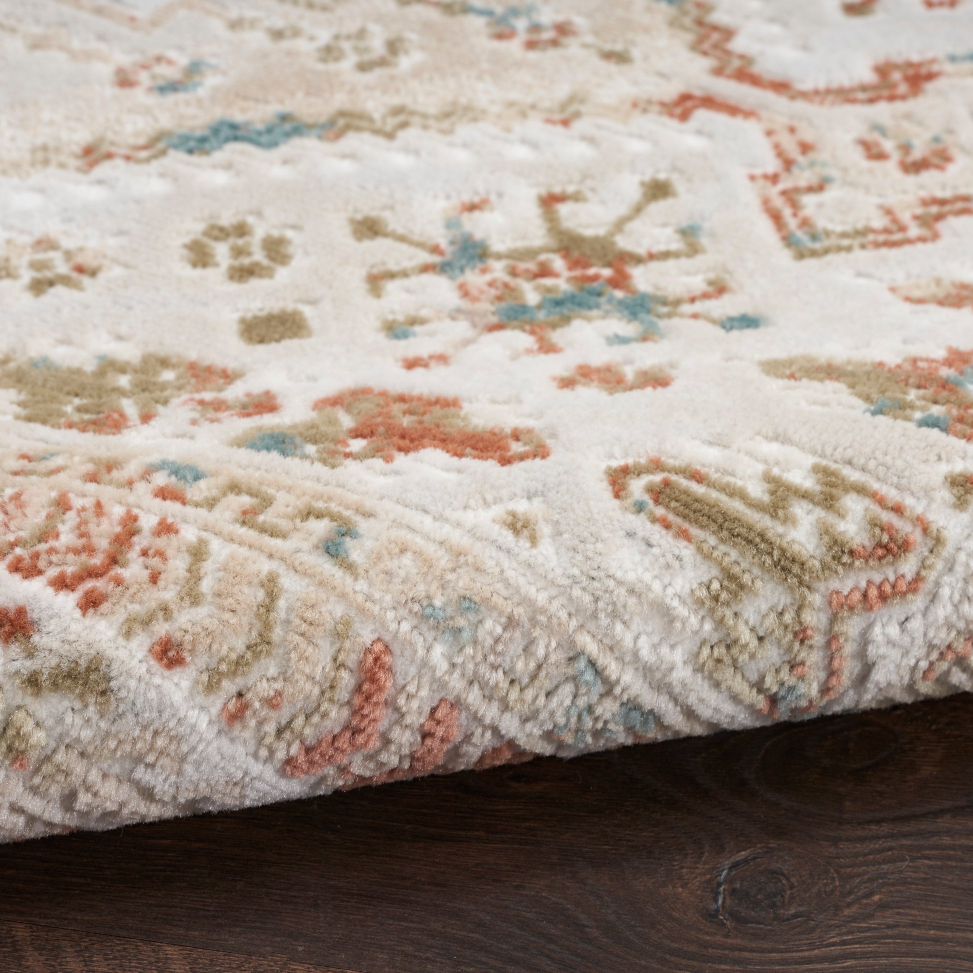 Nourison Home Thalia  Beige Multicolor  Transitional