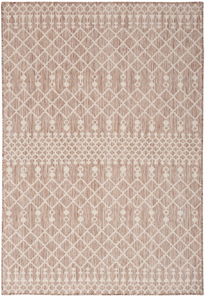 Nourison Home Positano POS02 Beige Contemporary Power-loomed Rug