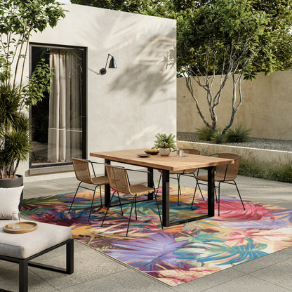 Nourison Home Color Splash  Multicolor  Contemporary