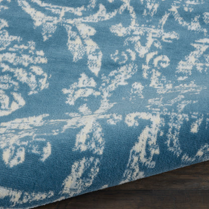 Nourison Home Jubilant  Blue  Transitional
