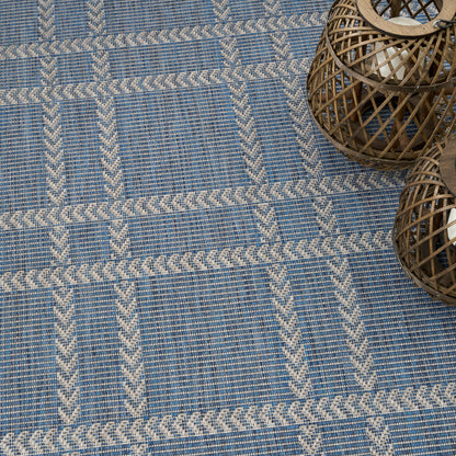 Nourison Home Horizon Indoor/Outdoor  Navy  Contemporary