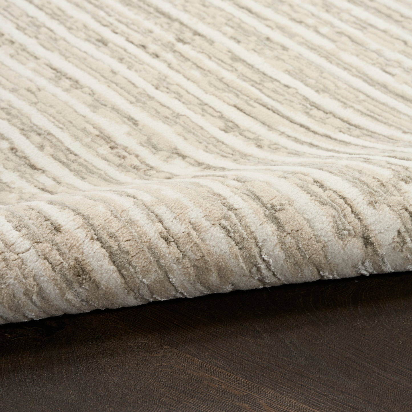 Nourison Home Soft Structure  Beige  Contemporary
