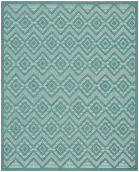 Nourison Home Versatile  Aqua Teal  Contemporary