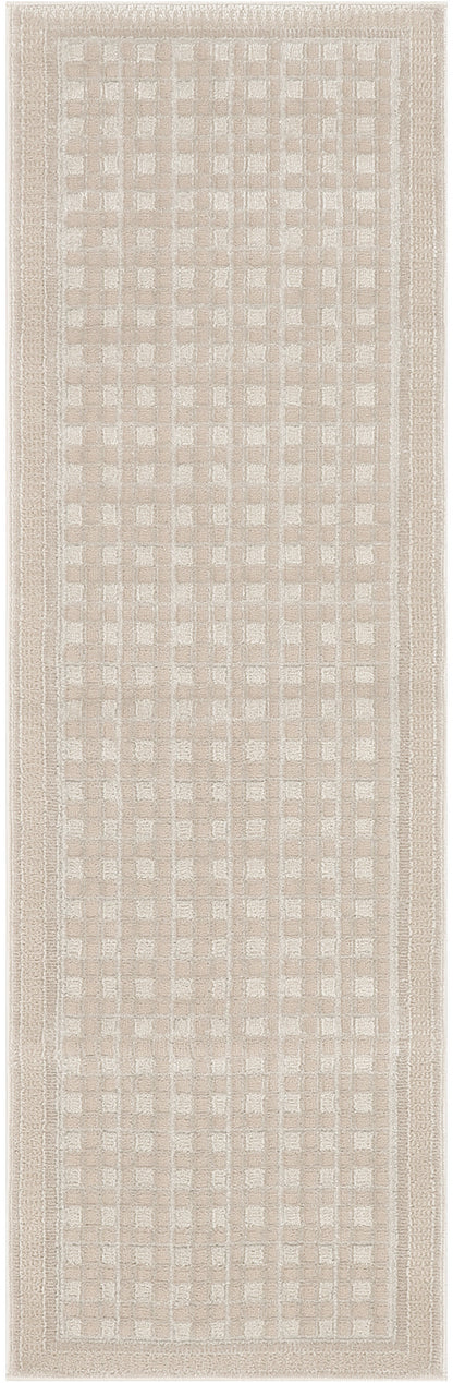 Nourison Home Nordic NRC03 Beige Contemporary Power-loomed Rug
