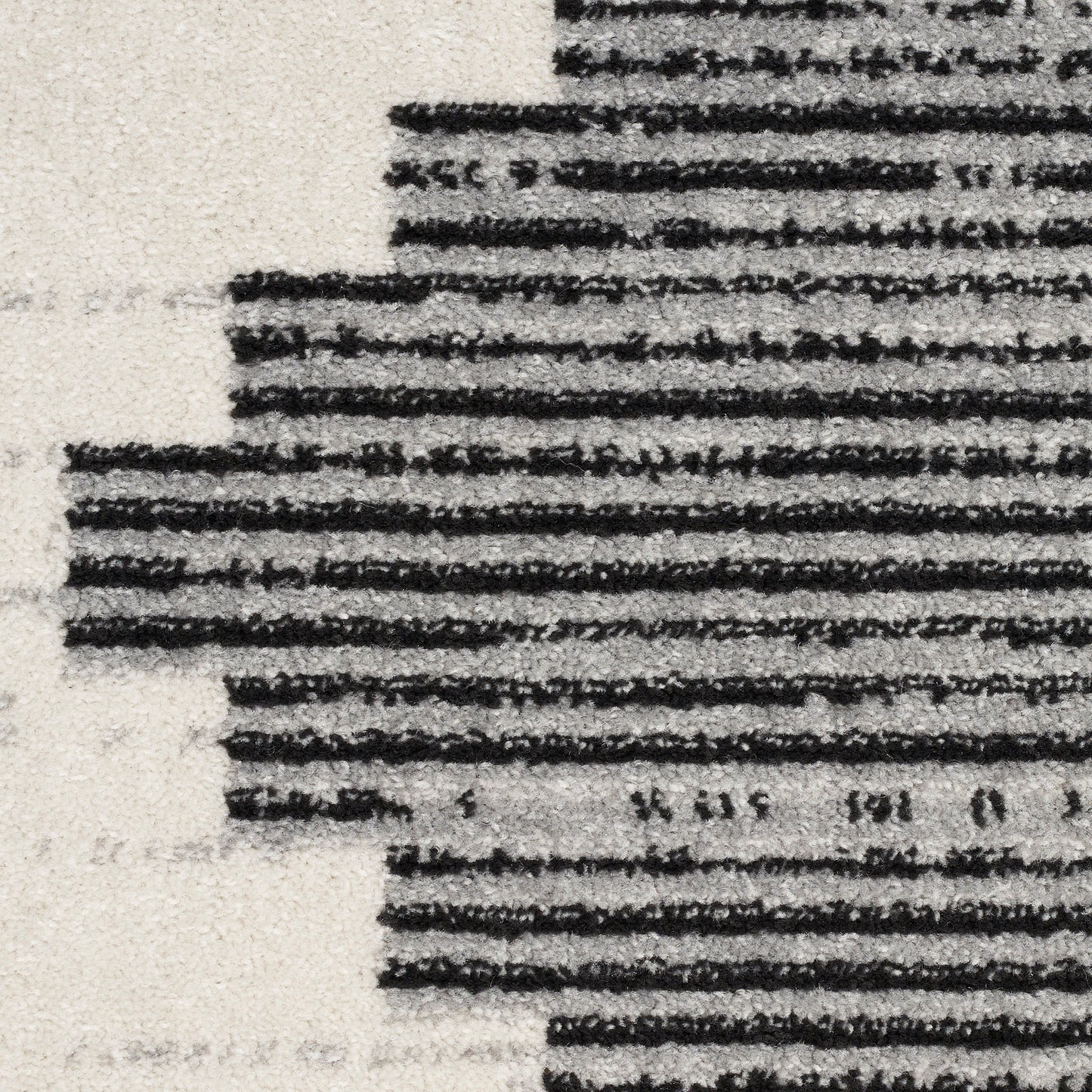 Nourison Home Modern Passion  Ivory Grey  Contemporary