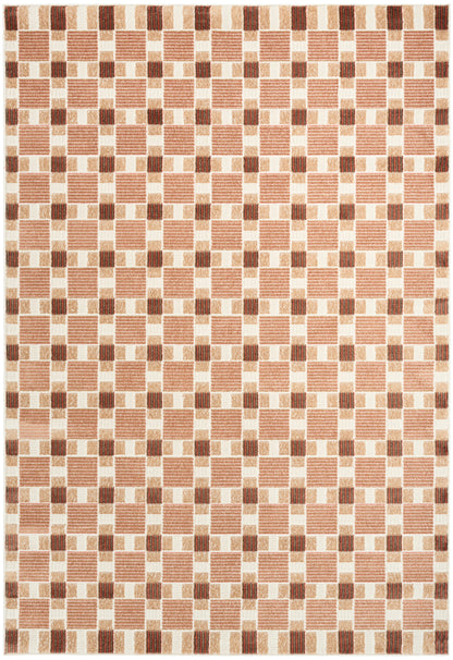Nourison Home Nordic NRC14 Rust Contemporary Power-loomed Rug