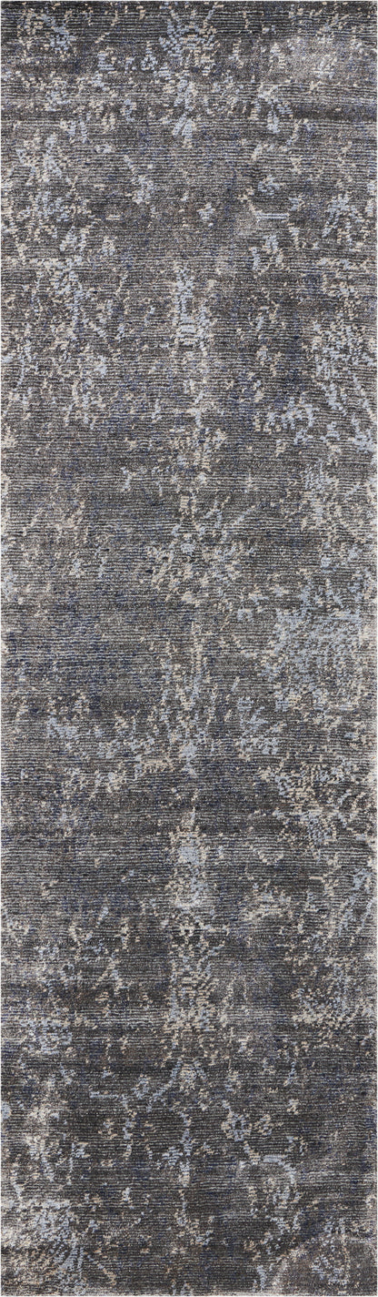 Nourison Home Lucent LCN04 Coal Transitional Knotted Rug