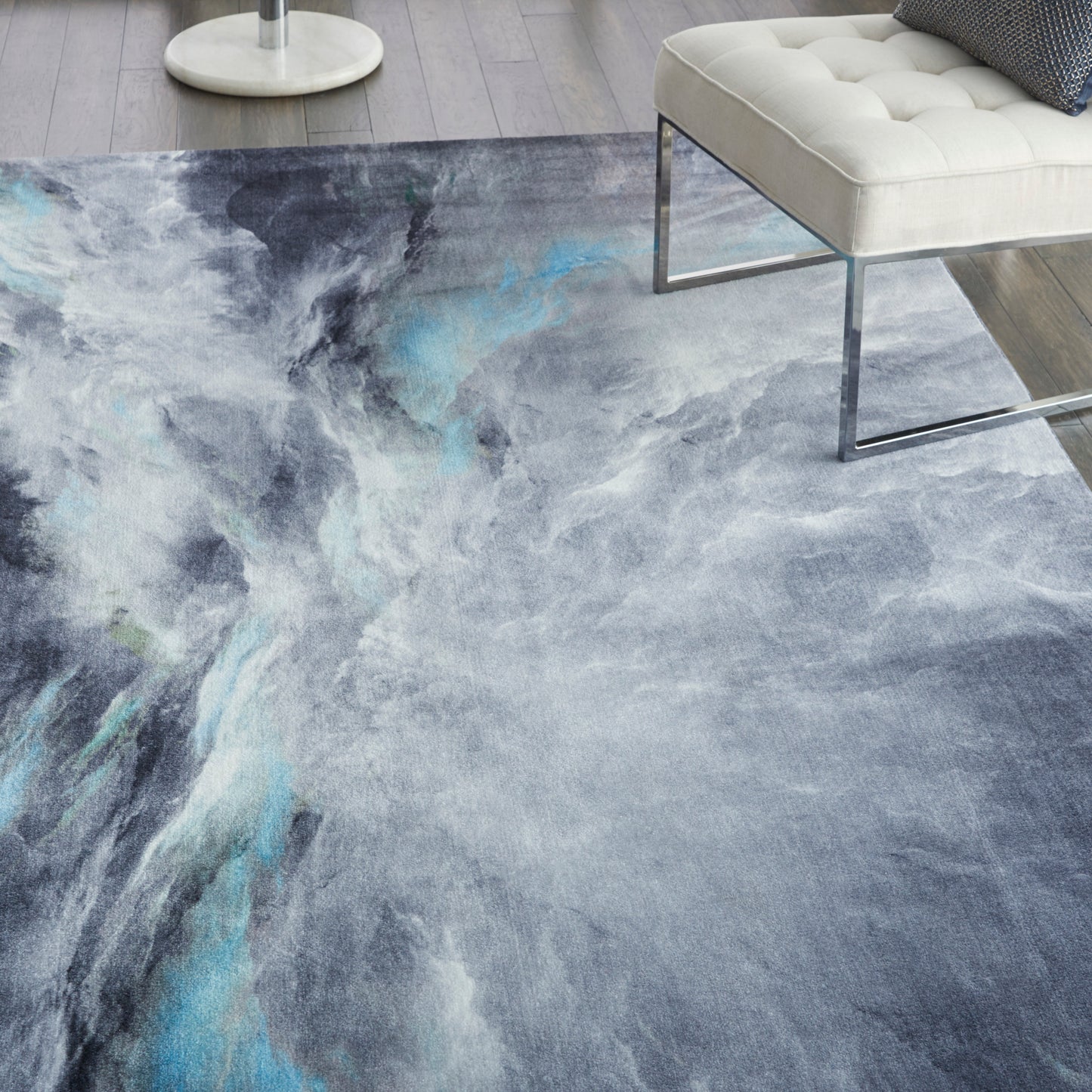 Nourison Home Le Reve  Charcoal Multicolor  Contemporary