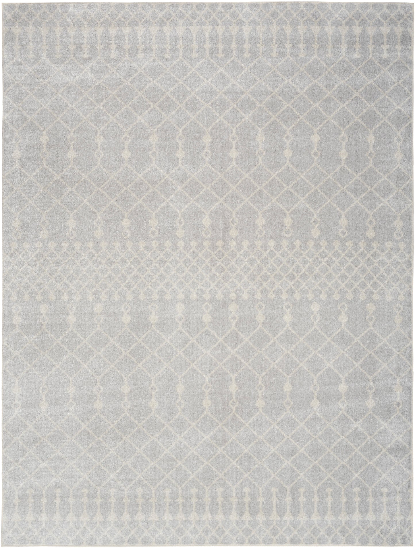 Nourison Home Astra Machine Washable ASW10 Grey Transitional Power-loomed Rug