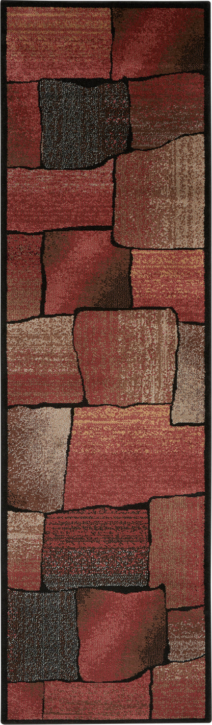 Nourison Home Expressions XP05 Multicolor Contemporary Power-loomed Rug