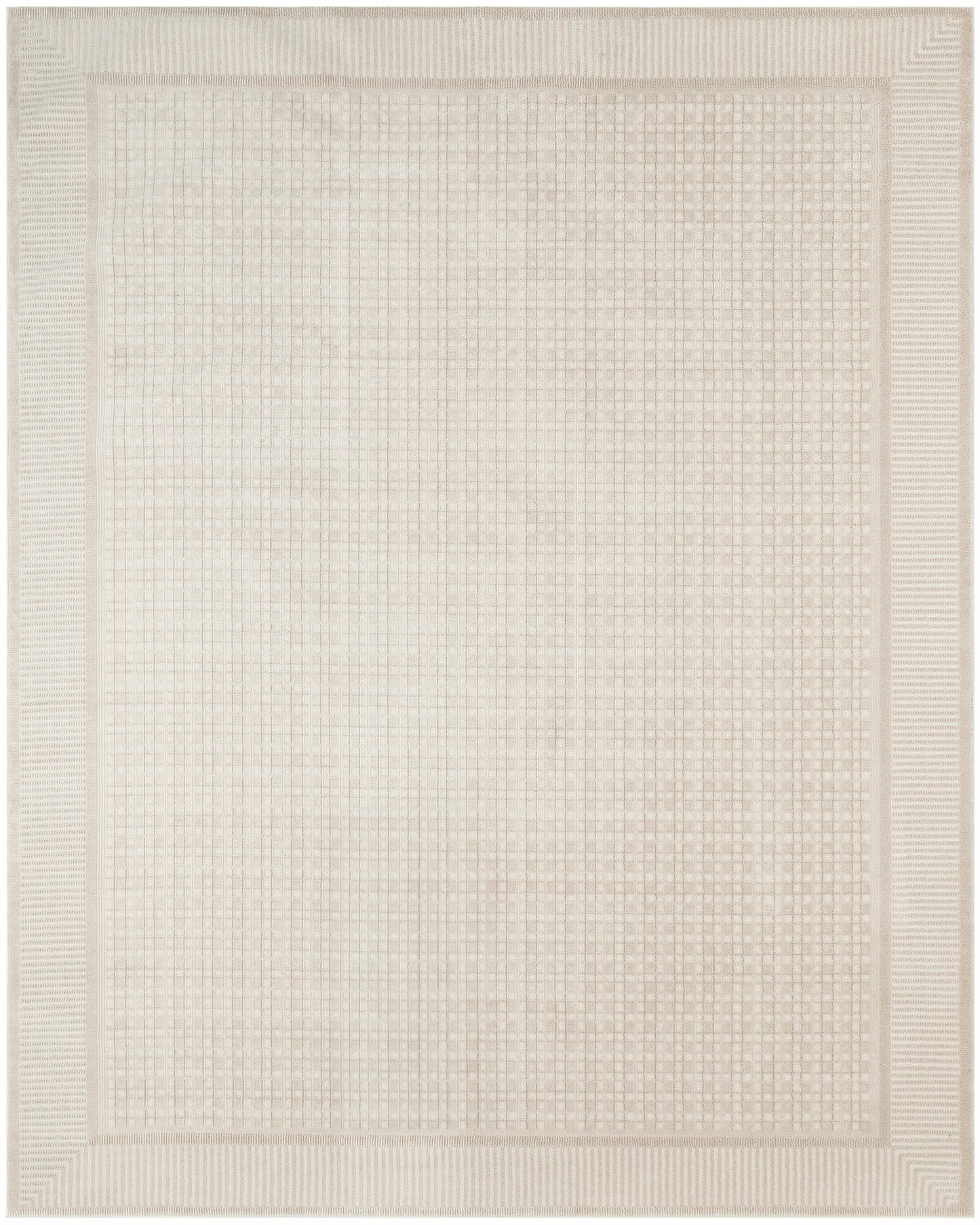Nourison Home Nordic NRC03 Ivory Contemporary Power-loomed Rug