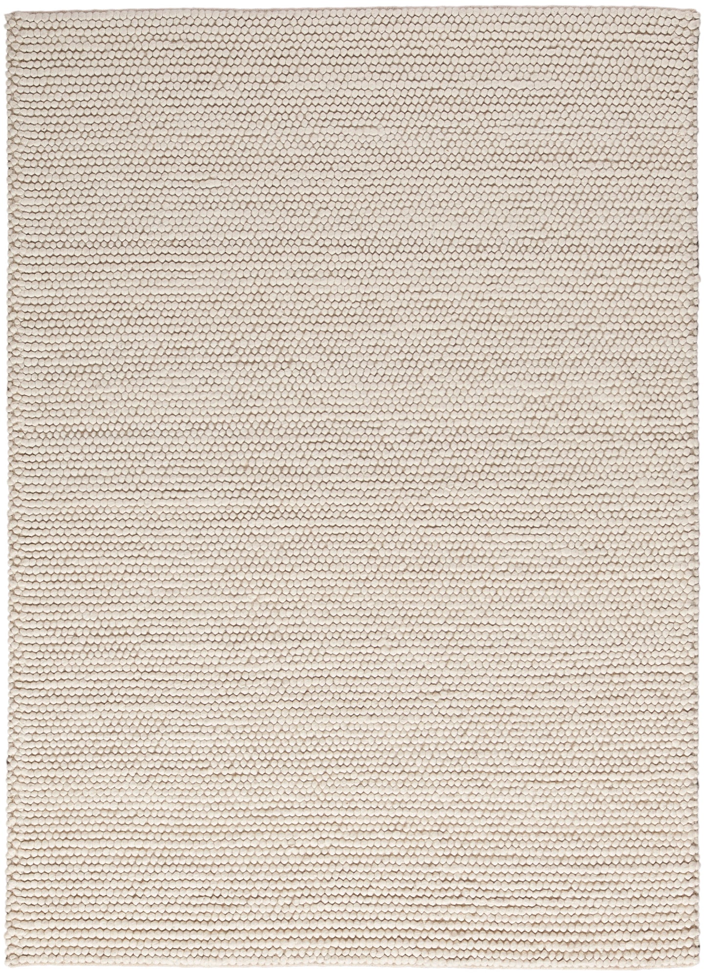 DKNY Pure Knots KNT01 Ivory Contemporary Hand Woven Rug