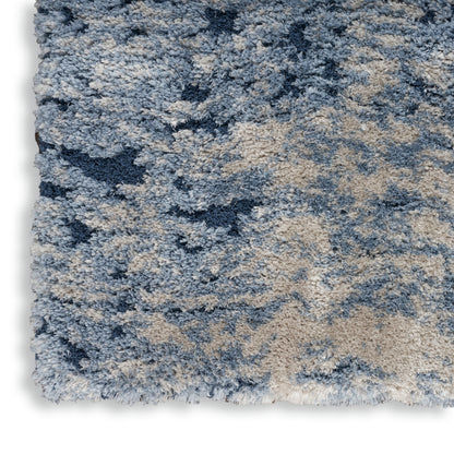 Nourison Home Dreamy Shag  Light Blue  Contemporary