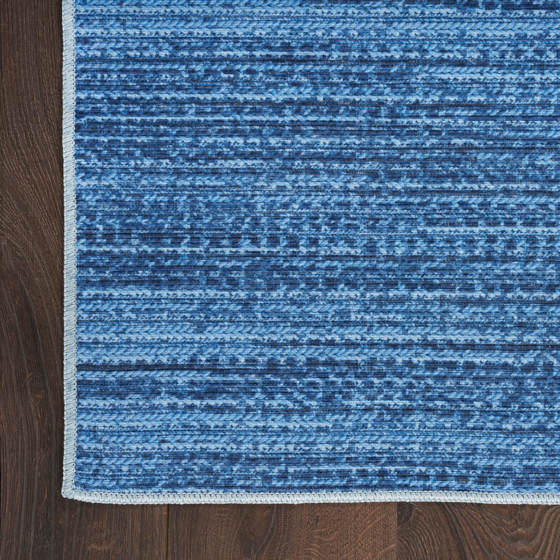 Nourison Home Nourison Washables  Blue  Contemporary