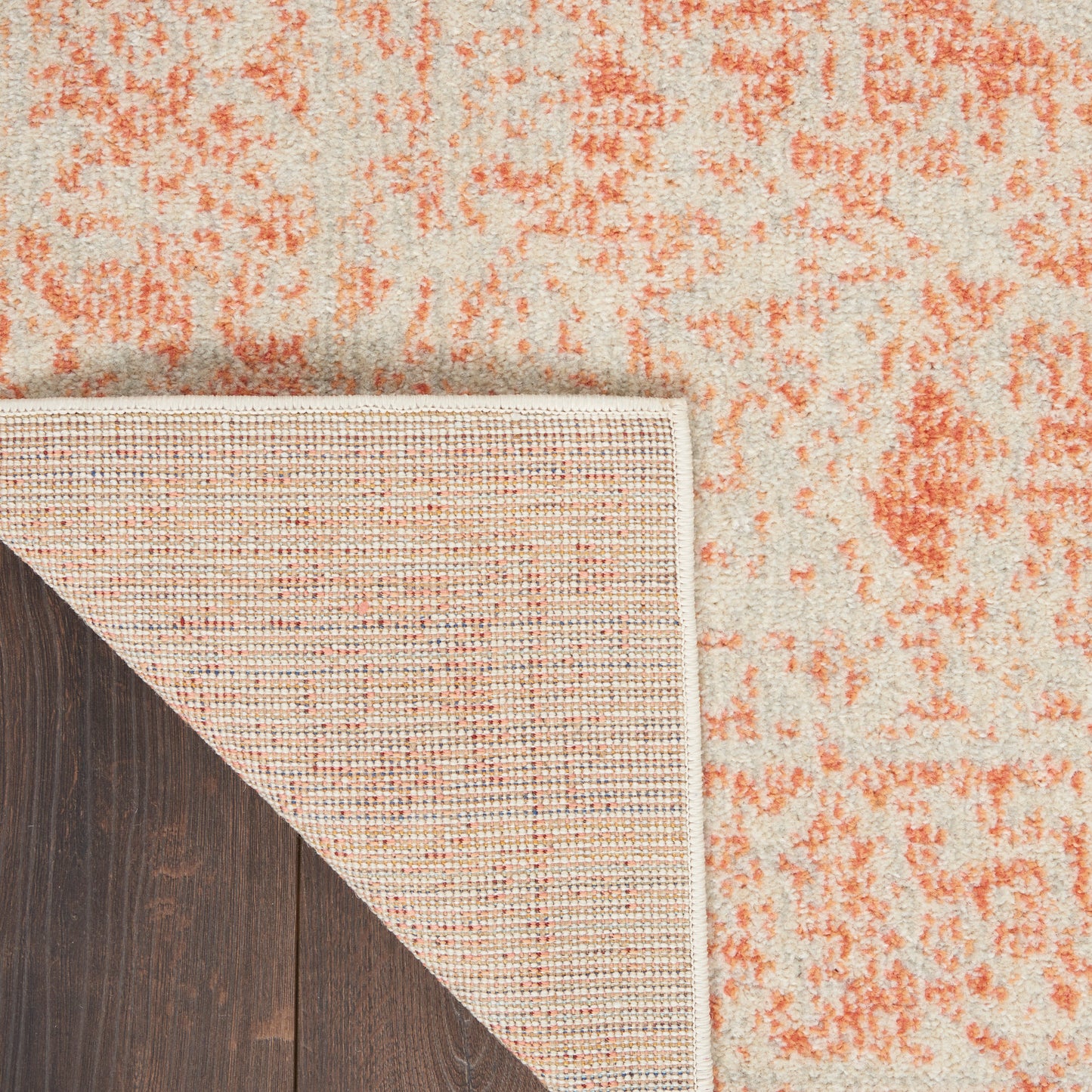 Nourison Home Tranquil  Ivory Pink  Traditional