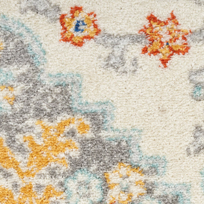 Nourison Home Passion  Ivory Multicolor  Traditional
