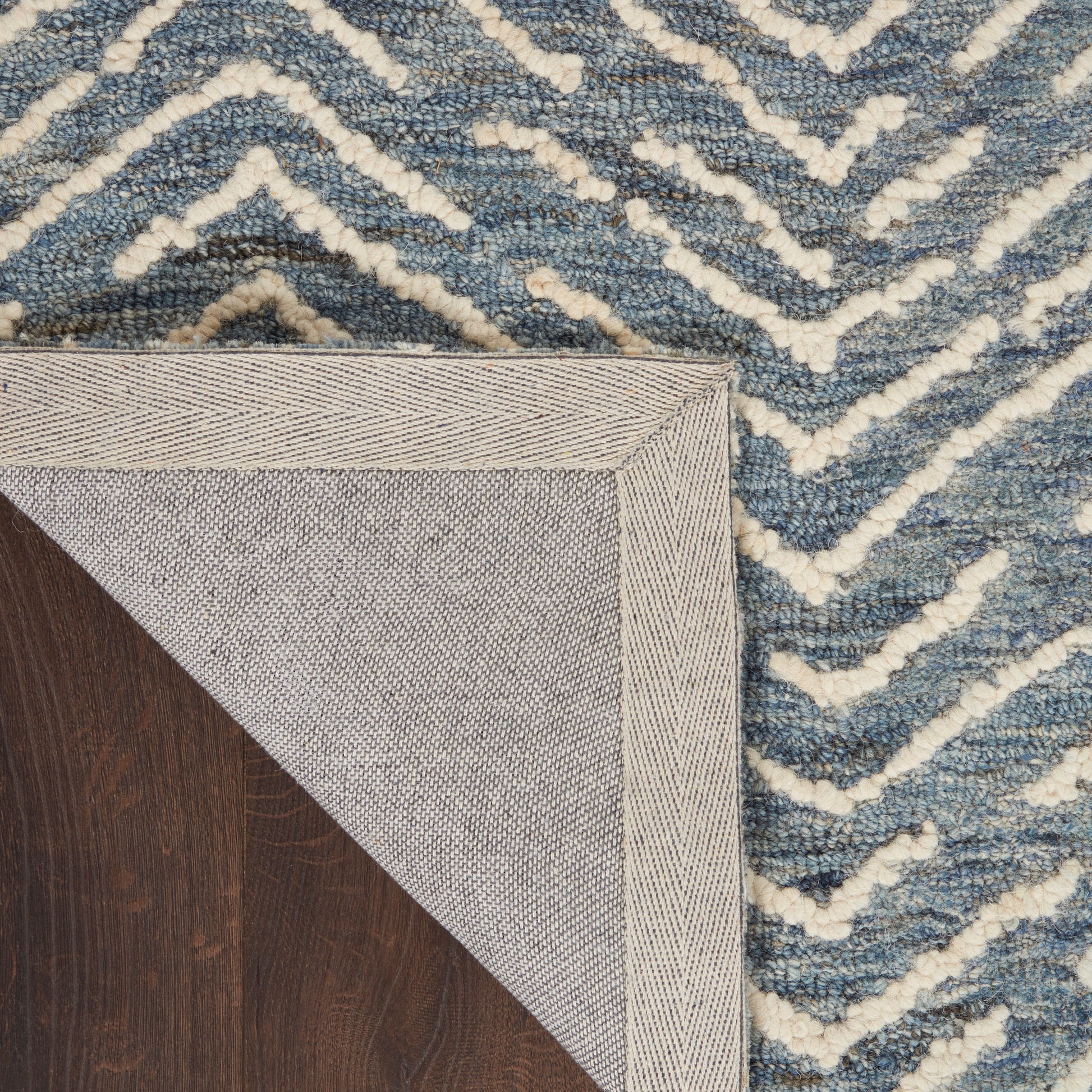 Nourison Home Colorado  Indigo Ivory  Contemporary