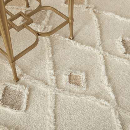 Nourison Home Moroccan Court  Ivory  Contemporary