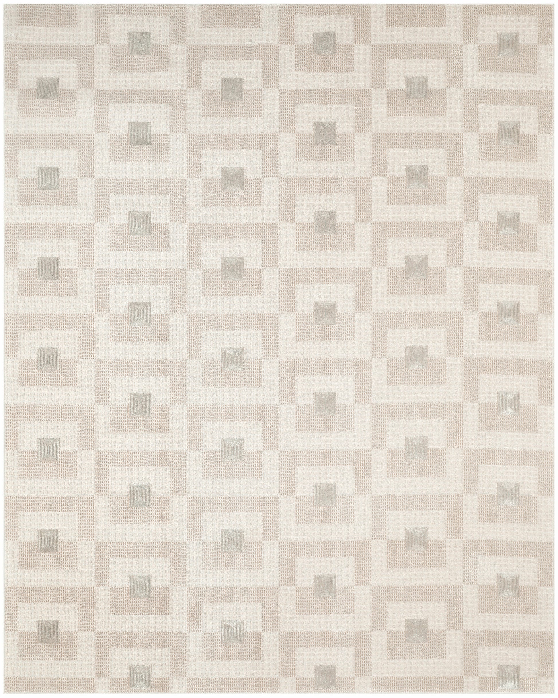 Nourison Home Nordic  Ivory Beige  Contemporary