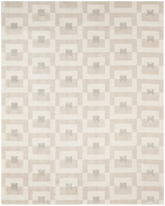 Nourison Home Nordic  Ivory Beige  Contemporary