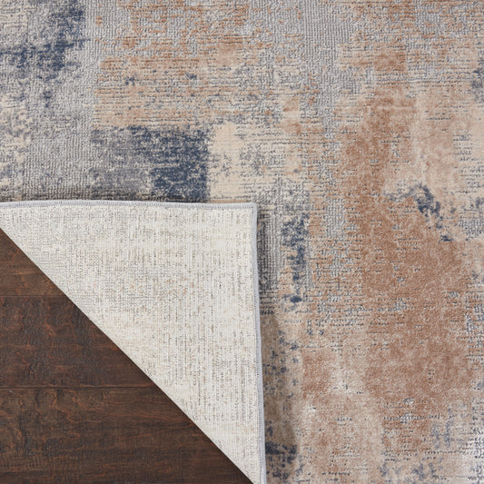 Nourison Home Rustic Textures  Beige Grey  Contemporary