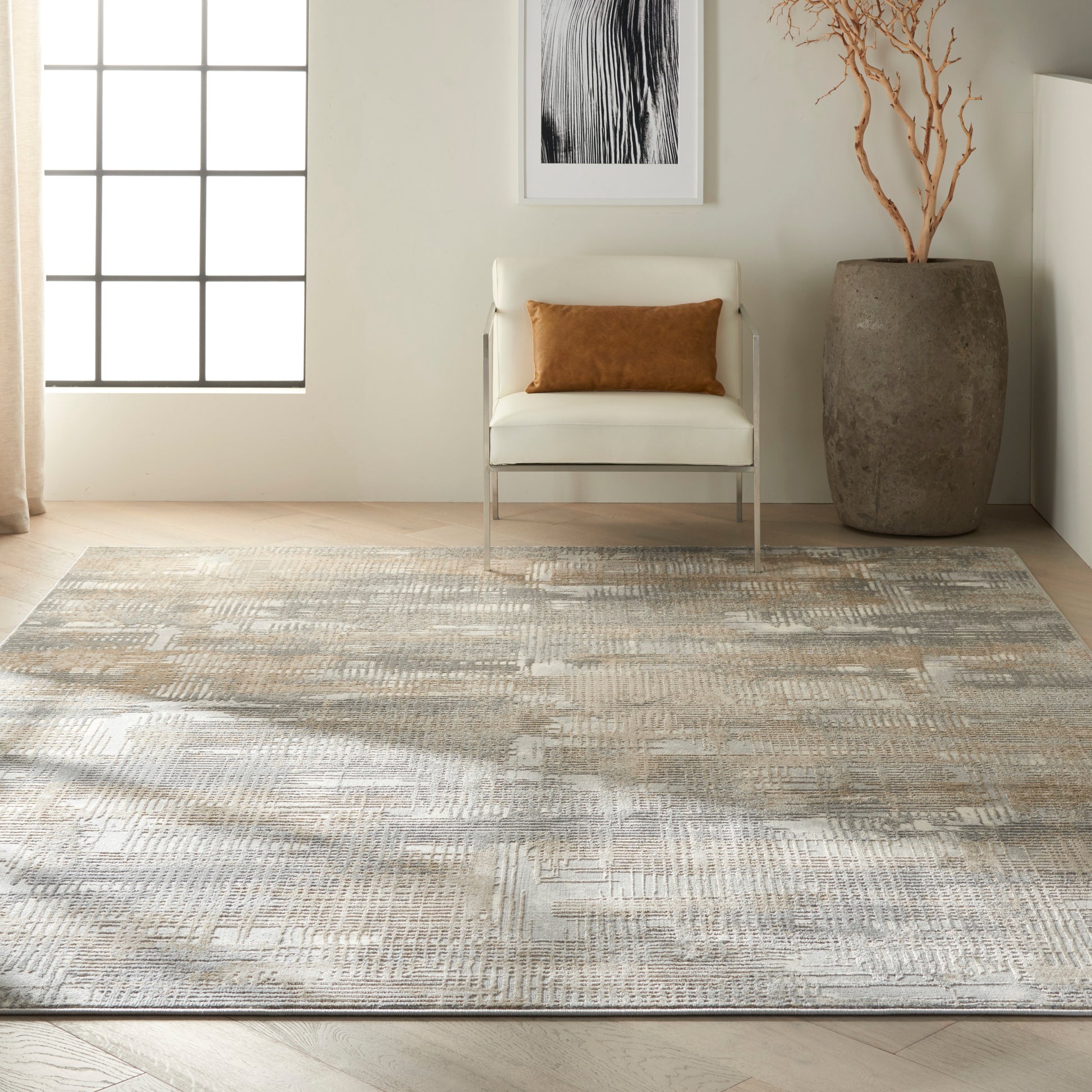 Calvin Klein CK950 Rush  Grey Beige  Contemporary