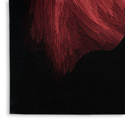 Nourison Home Prismatic  Black  Contemporary