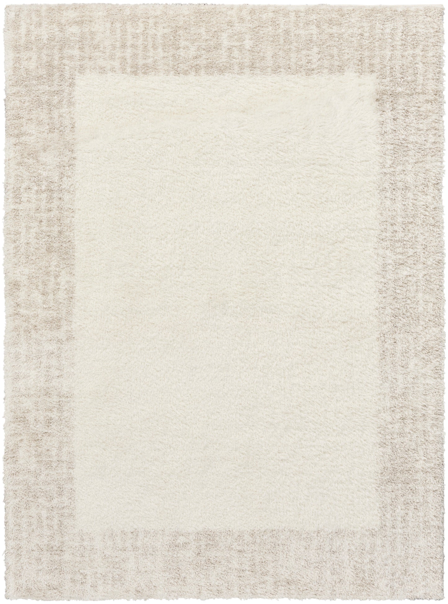 Nourison Home Pacific Shag  Ivory Beige  Contemporary