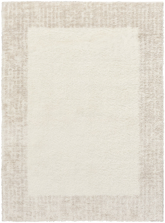 Nourison Home Pacific Shag  Ivory Beige  Contemporary