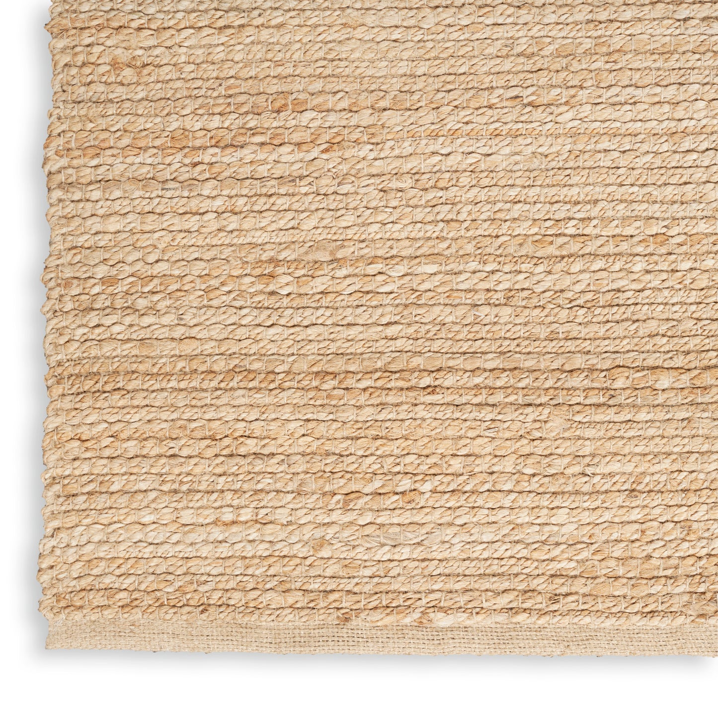 Nourison Home Natural Jute  Bleached  Contemporary