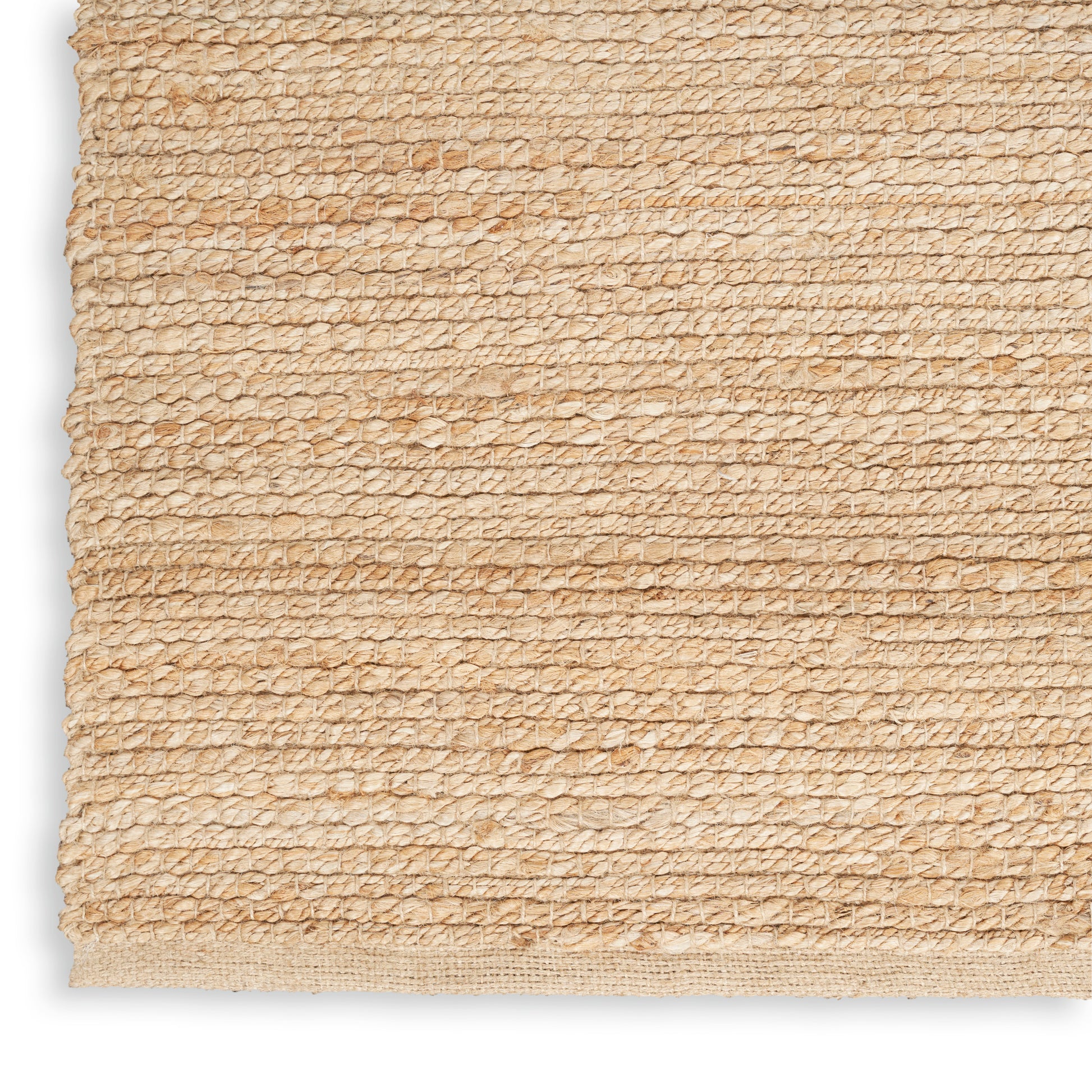 Nourison Home Natural Jute  Bleached  Contemporary