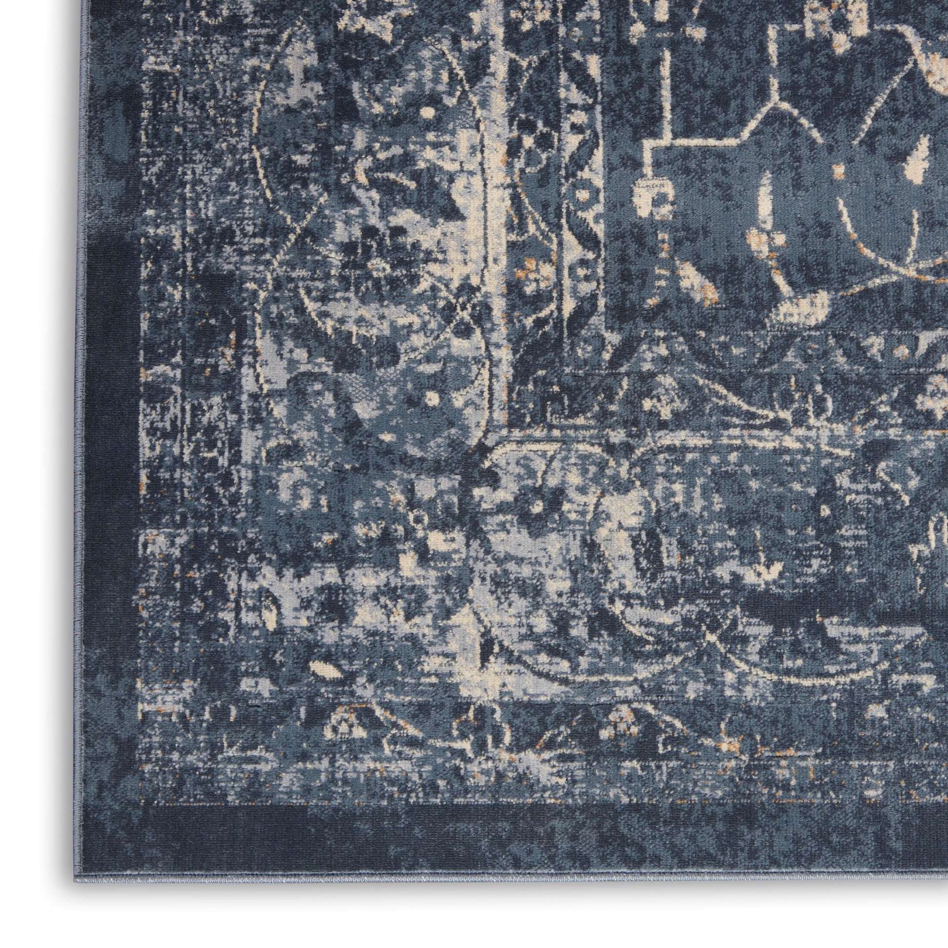 Nourison Home Malta  Navy  Traditional