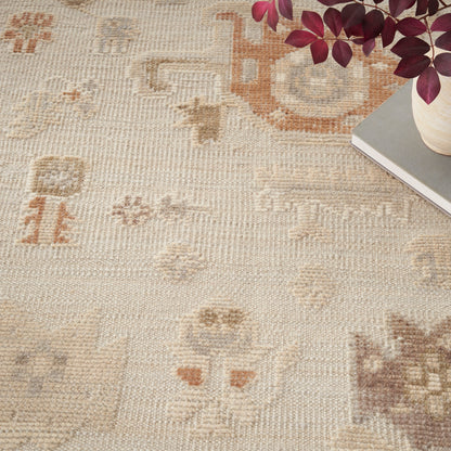 Nourison Home Whispers  Cream  Traditional