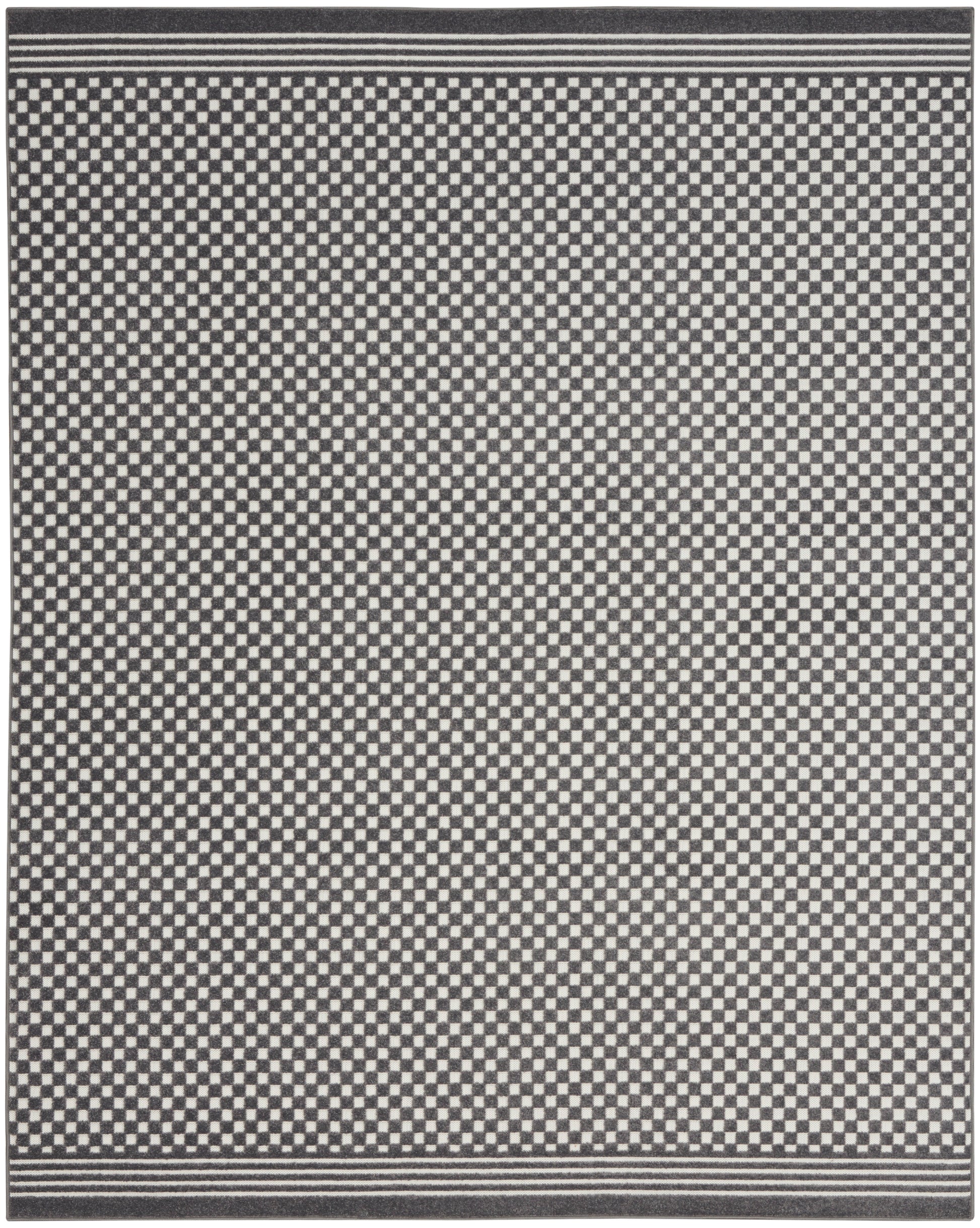 Nourison Home Care Free  Grey  Contemporary