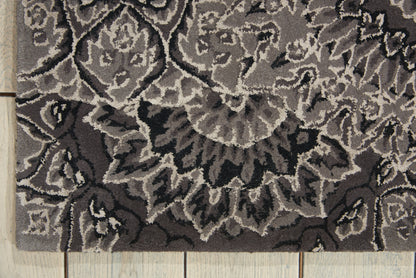 Nourison Home Nourison 2000  Black Grey  Traditional
