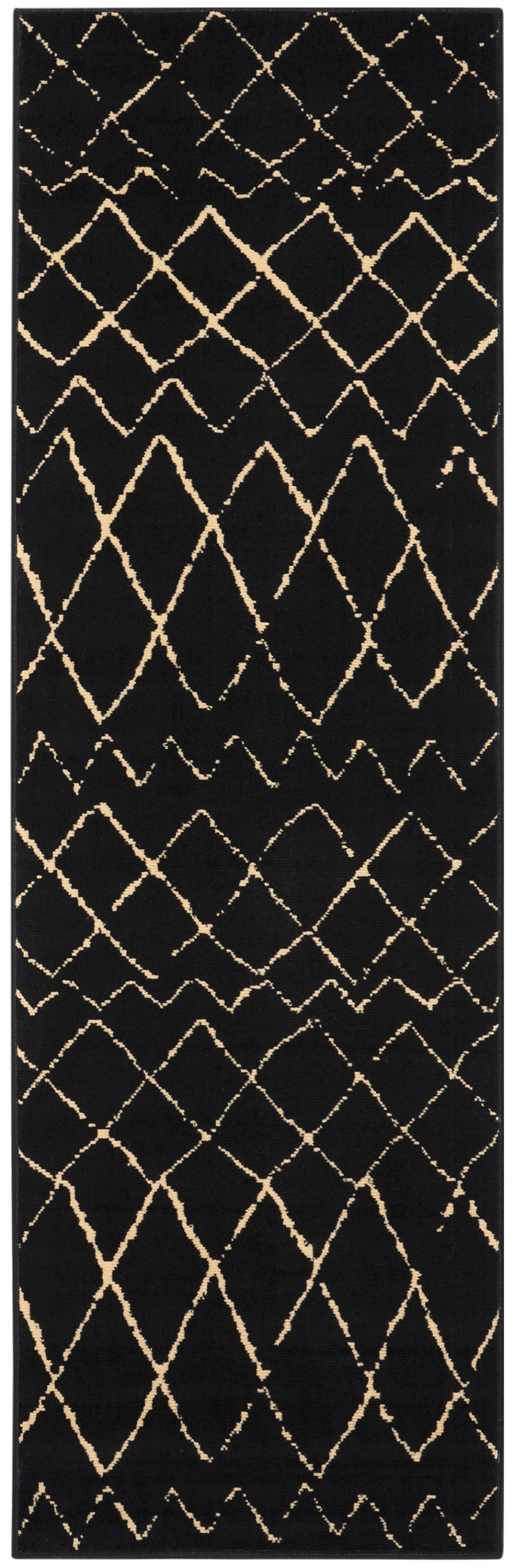 Nourison Home Grafix GRF04 Black Contemporary Power-loomed Rug