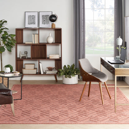 Nourison Home Versatile  Coral Orange  Contemporary