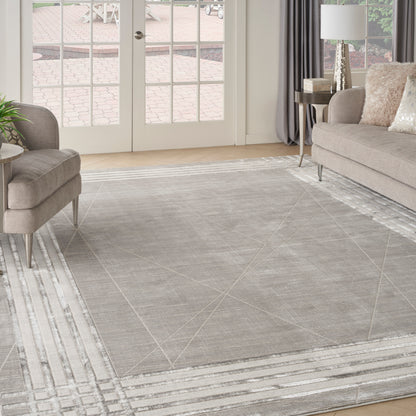 Nourison Home Desire  Grey Silver  Contemporary