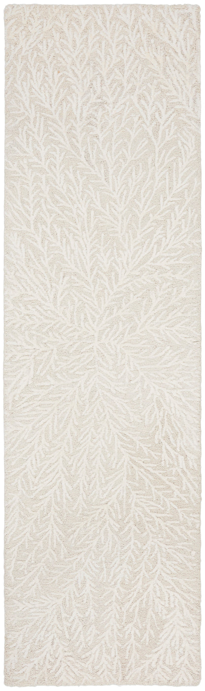 Michael Amini Ma30 Star SMR03 Ivory Contemporary Hand Tufted Rug